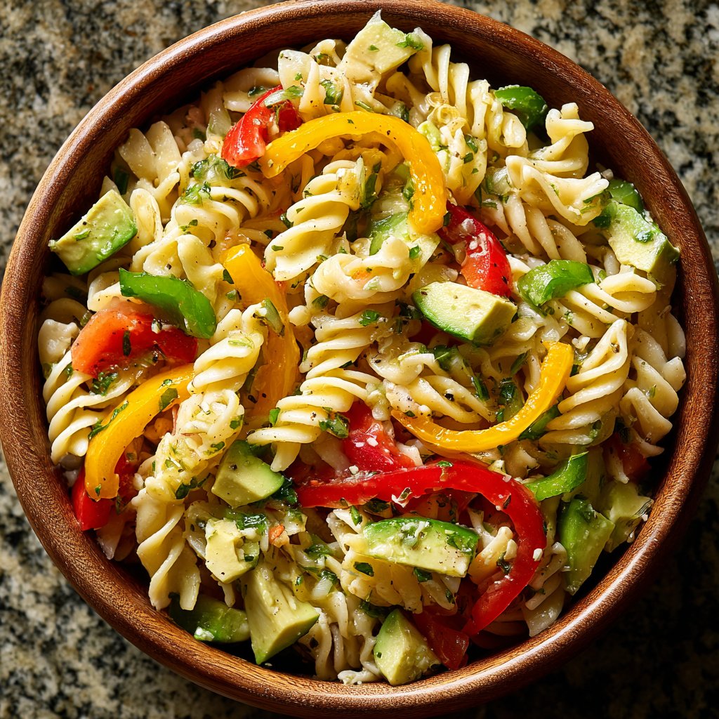 Easy Mediterranean Pasta Salad