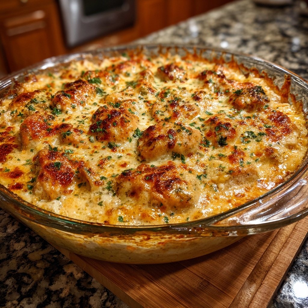 Comfort Food Creamy Chicken Bake