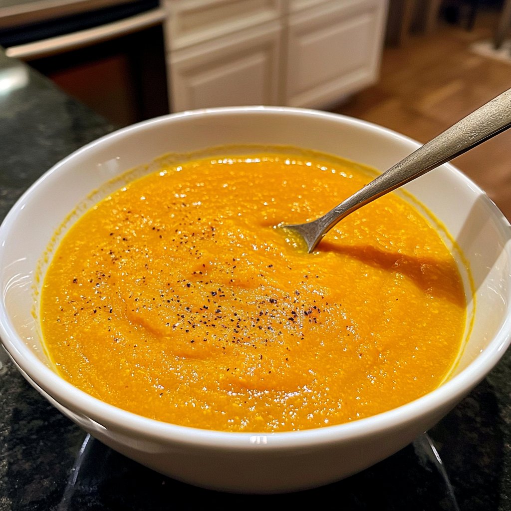 Squash Soup with Rosemary