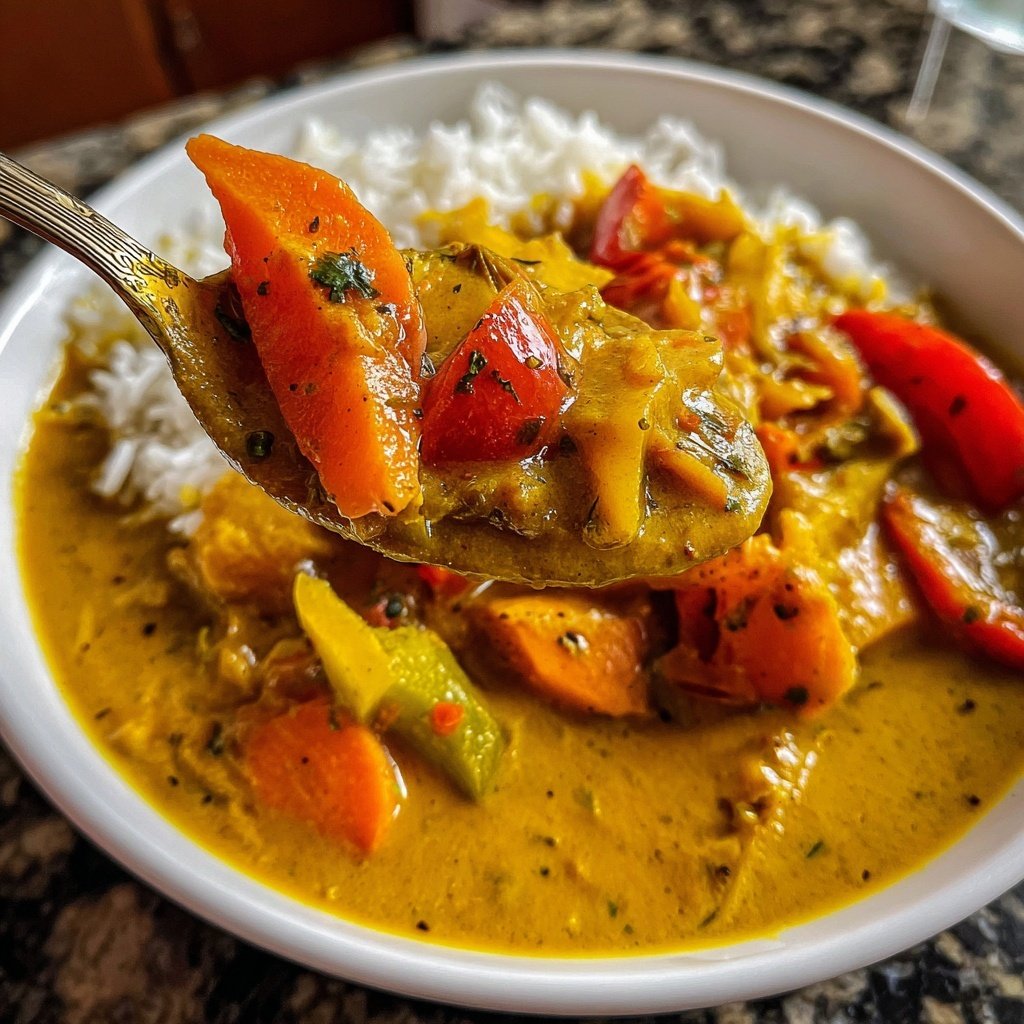 Jamaican Coconut Vegetable Curry