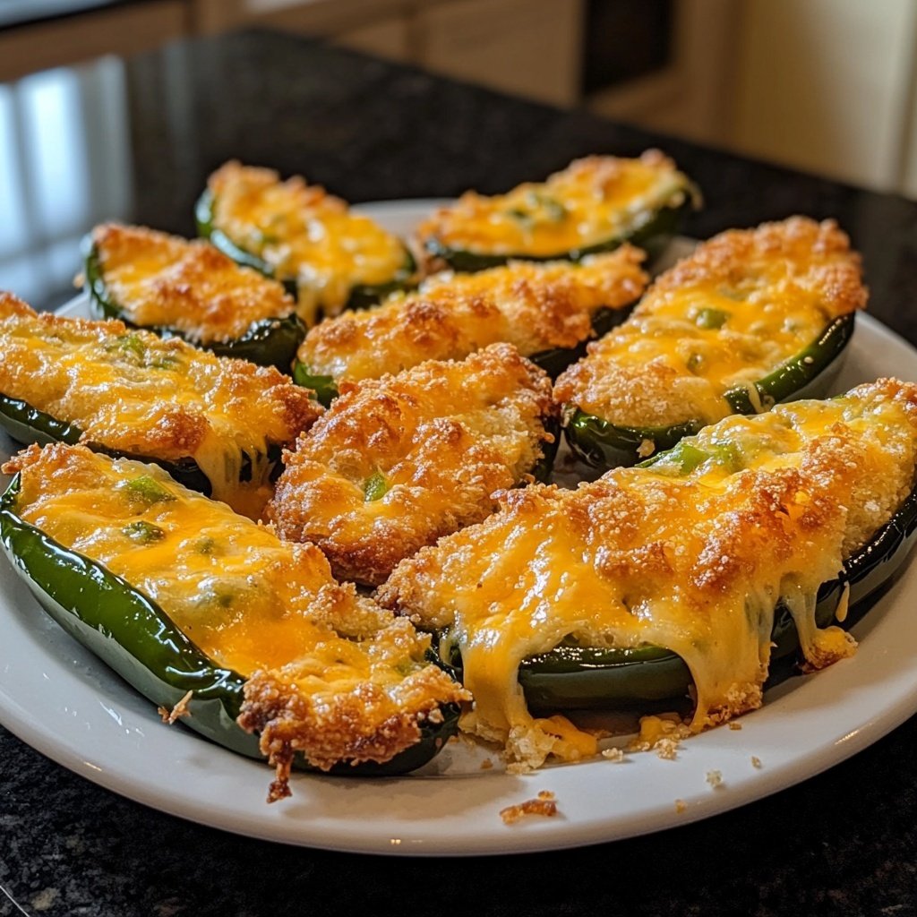 Jalapeno Poppers with Cheddar