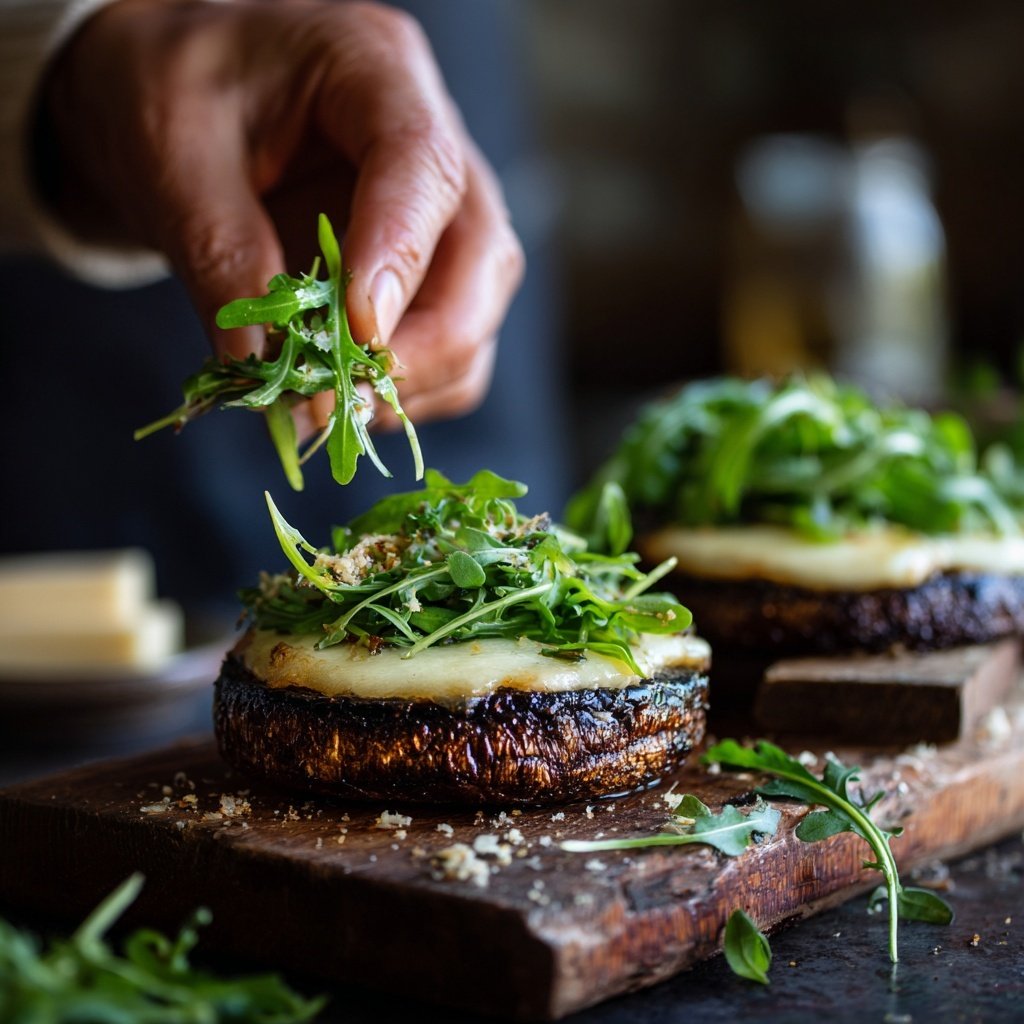Grilled Portobello Burgers