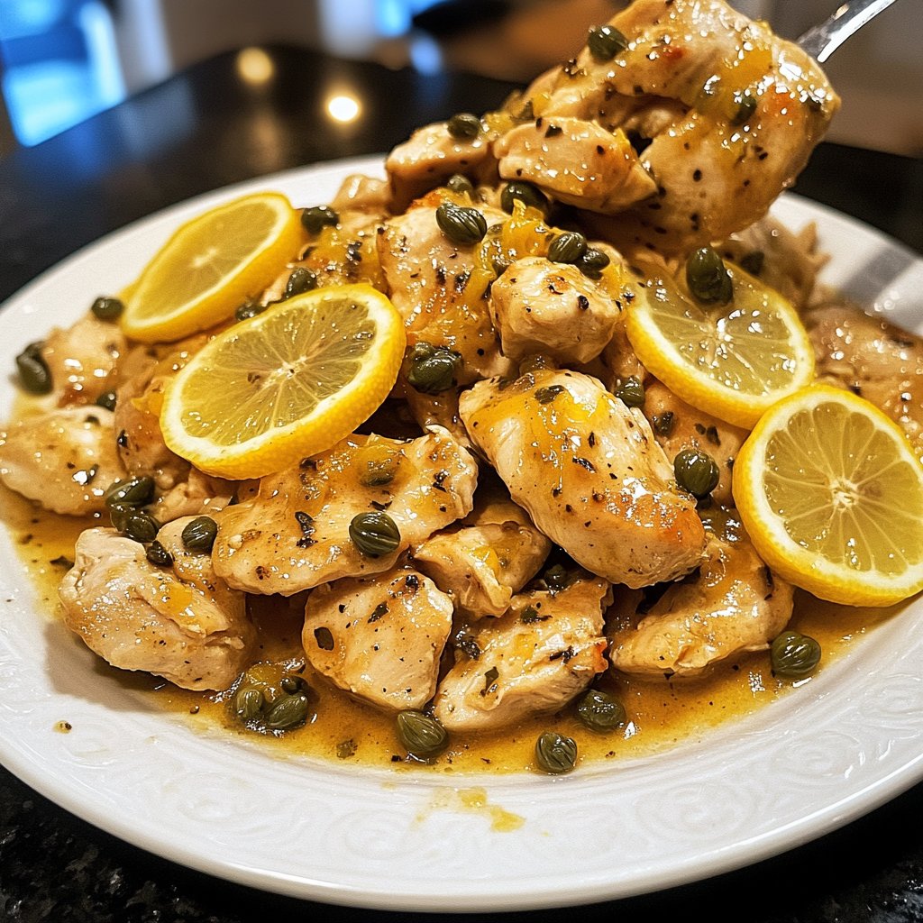 Budget-Friendly Slow Cooker Chicken Piccata