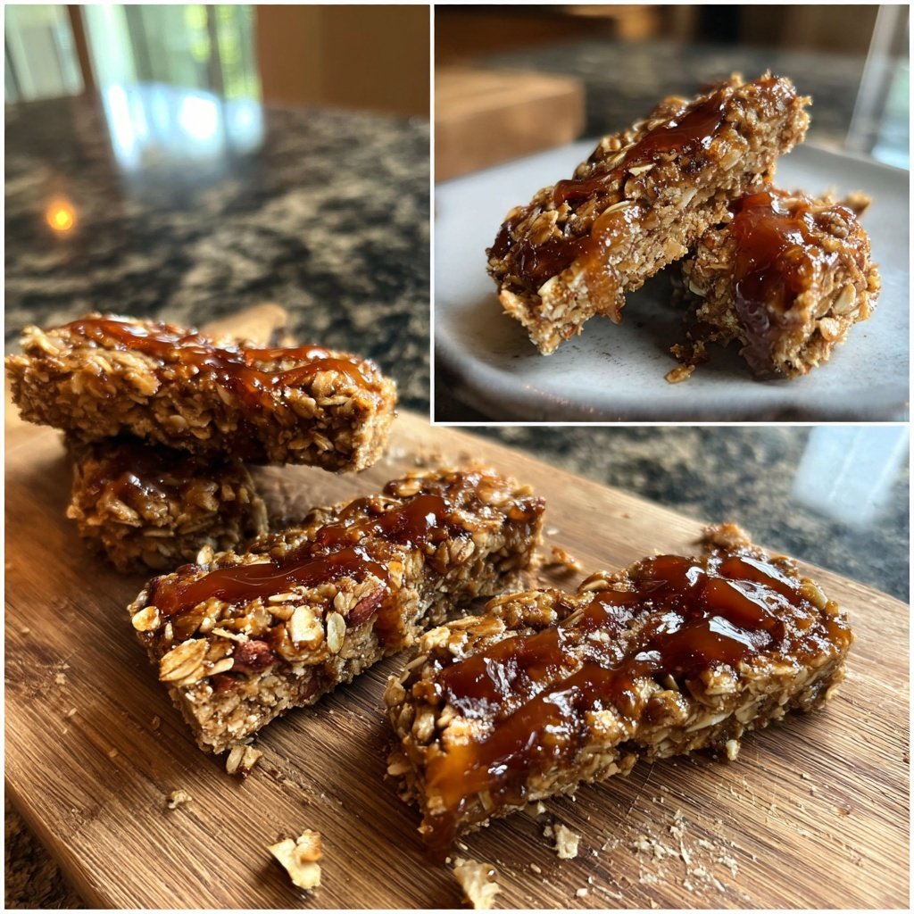 Healthy Oat And Honey Snack Bars